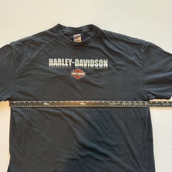 Vintage Y2K Harley Davidson 2009 New Orleans LA Louisiana Black Shirt Size 4XL - Picture 6 of 6